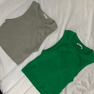 zara crop tops